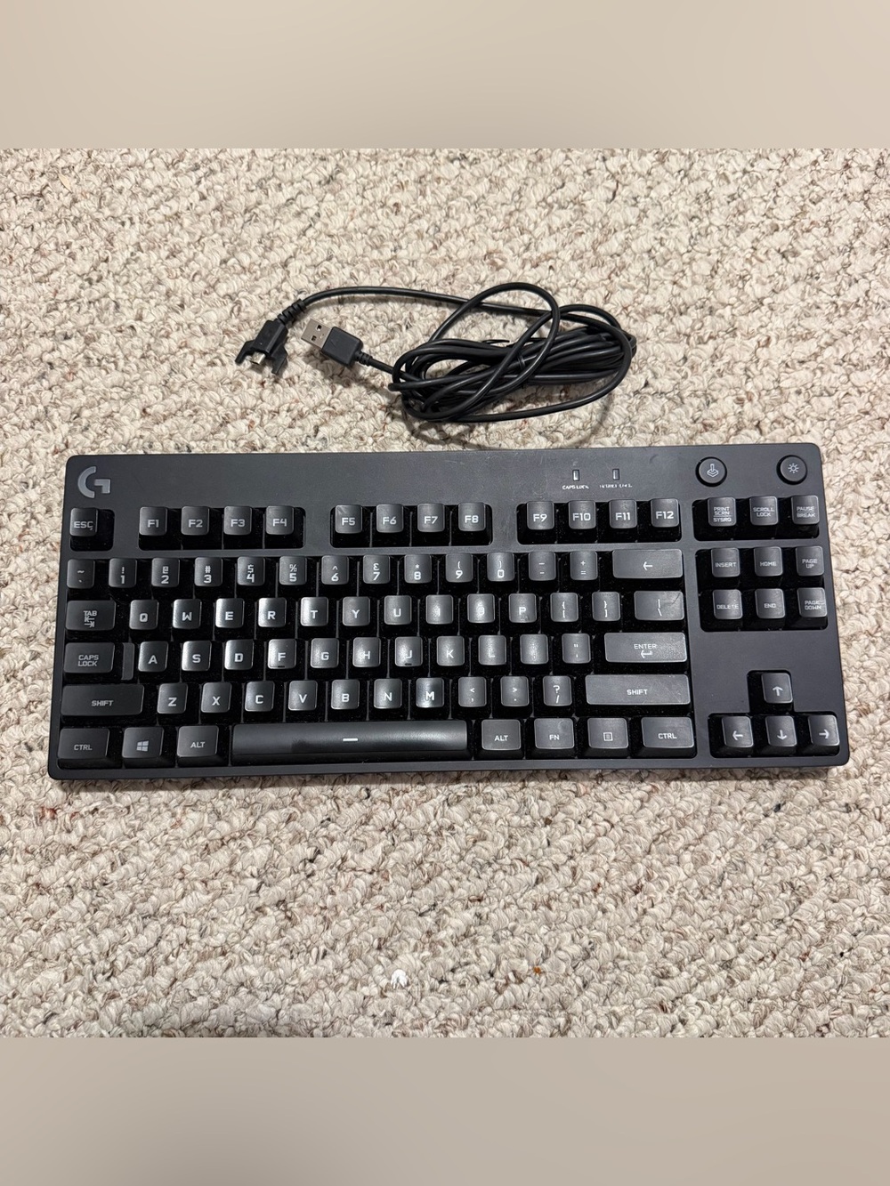 Logitech G Pro Mechanical Gaming Keyboard (Y-U0031) - Tested (Wired)
